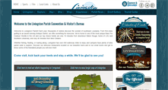 Desktop Screenshot of livingstontourism.com